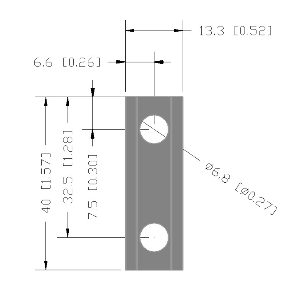 41-320-1 MODULAR SOLUTIONS 40 ROLL IN T-SLOT BAR ROLL INTO SLOT